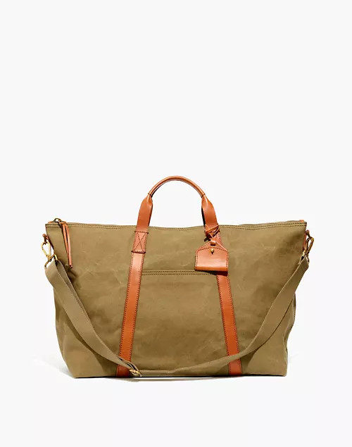 The Essential Overnight Bag in Canvas | Madewell
