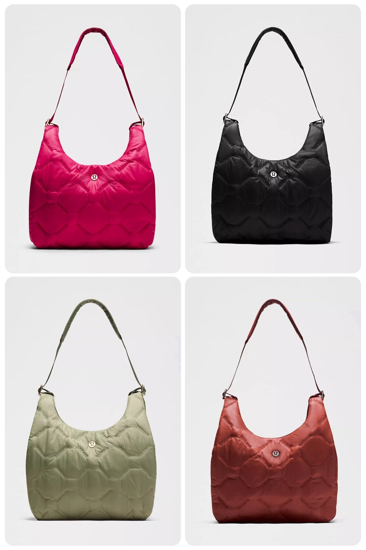 The Lululemon Quilty Pleasures Shoulder Bag is on sale for $49 today - normally $98!!! Such a spacious bag that also is made from a water repellent fabric. Four colors to choose from, including staple black. Ships free as well! 

#LTKSaleAlert #LTKTravel #LTKFindsUnder50