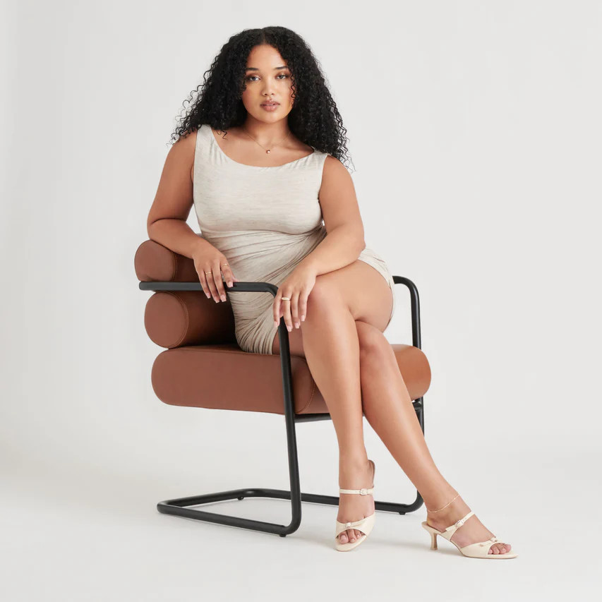 LORALI HEELS CREME LEATHER | DolceVita.com