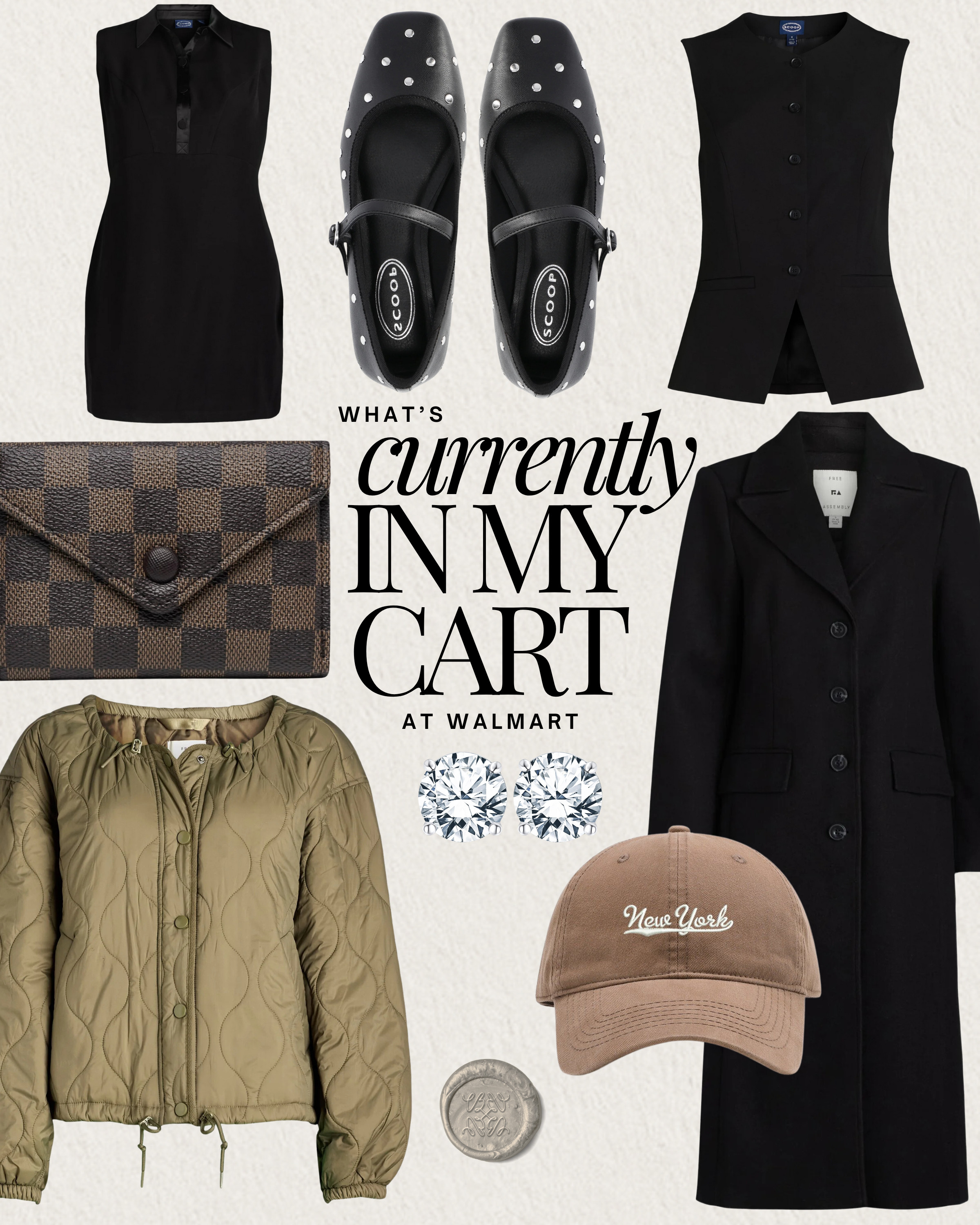 How chic are these pieces from @walmartfashion that are currently in my cart?! OBSESSED is an understatement! #WalmartPartner #WalmartFashion 

 #LTKSeasonal #LTKFindsUnder50 #LTKStyleTip