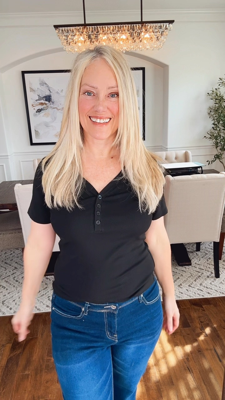 The perfect Henley, short sleeve shirt. They come in a set of three different colors. Several sets to choose from. Under $40 for a set of three. Perfect for spring or summer and can layer with a jacket for cooler nights this spring.

#LTKStyleTip #LTKWatchNow #LTKFindsUnder50