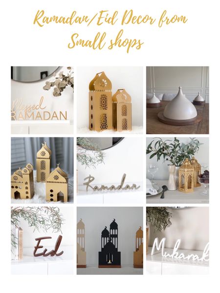 Ramadan/Eid Decor from Small Shops

#LTKhome #LTKstyletip #LTKFind