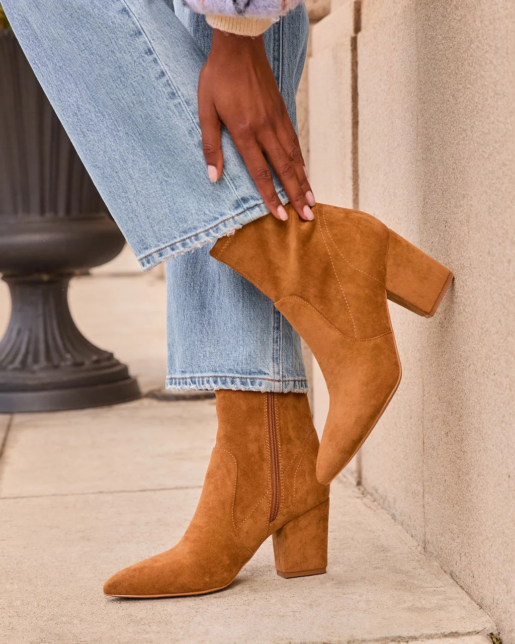 Marlan Faux Suede Booties | VICI