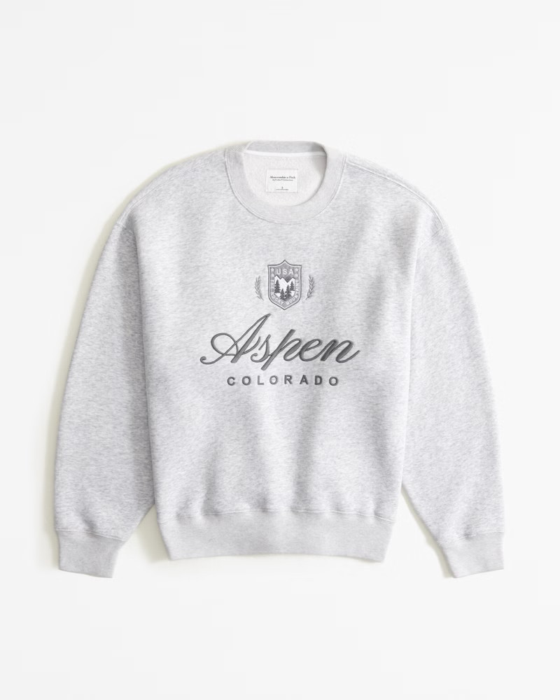 Ski Destination Vintage Sunday Crew | Abercrombie & Fitch (US)