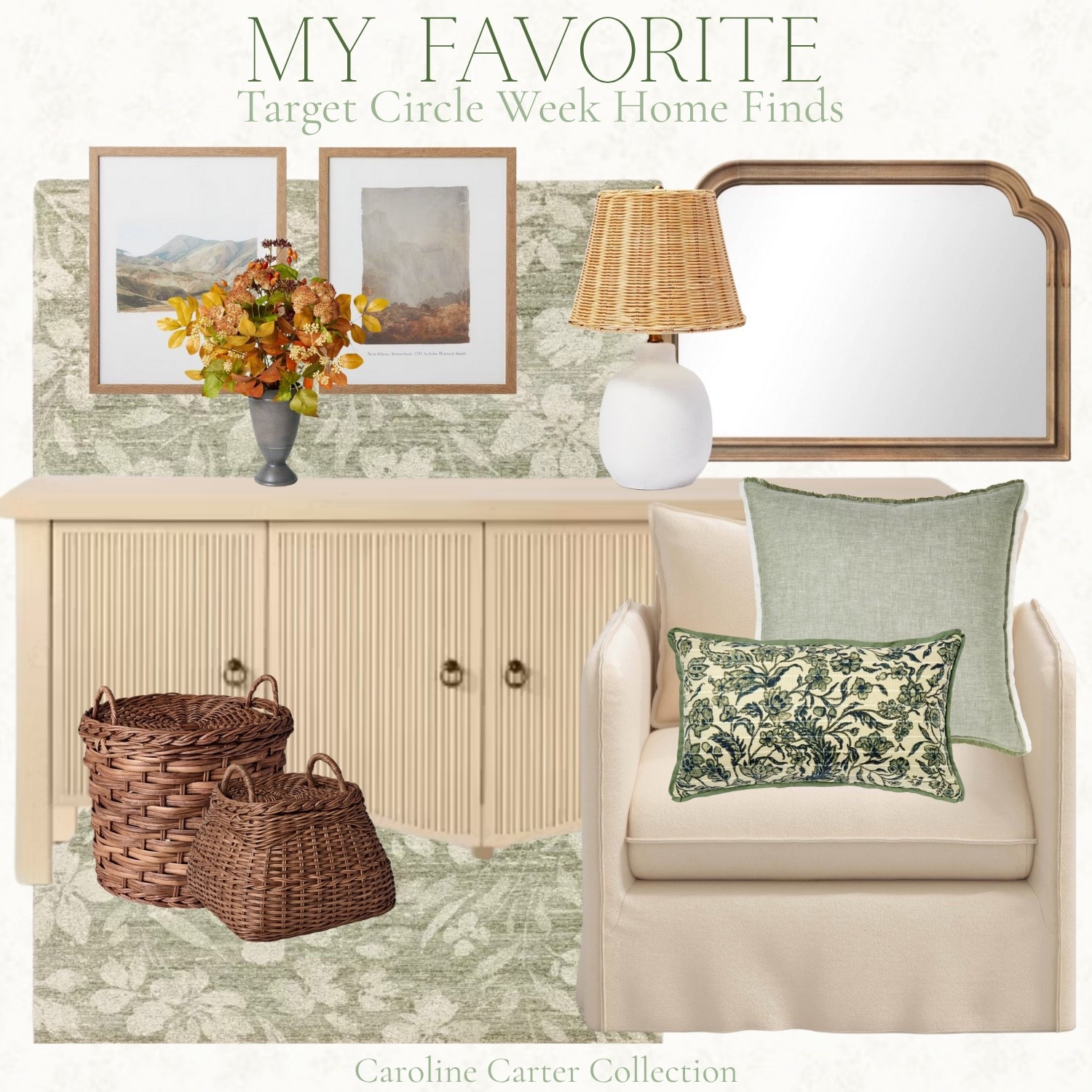 Target Circle Week is here | Rounding up my favorite home finds to refresh your space for fall.

Target Circle Week, Target sale, Target home finds, fall home decor, cozy home style, affordable Target deals, Caroline Carter Collection, grandmillennial home, Target furniture, fall decorating ideas

#LTKHome #LTKSeasonal #LTKSaleAlert