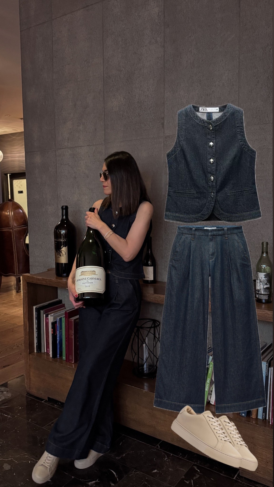 Denim in Denim | denim set | co ord set | office look | zara | zara outfit | zara jeans | zara top | zara vest | jeans with a vest | everyday look | zara fashion | zara haul 

#LTKTravel #LTKSeasonal #LTKStyleTip