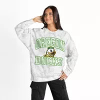Gameday Couture Women's Oregon Ducks White Camo Crewneck Sweatshirt | DICK'S Sporting Goods