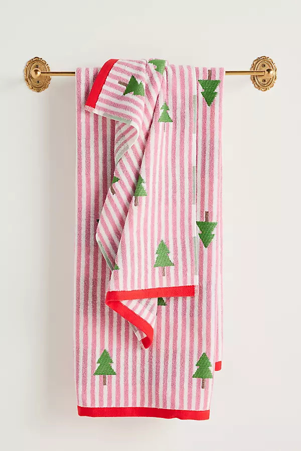 Icon Stripe Bath Towel Collection | Anthropologie (US)