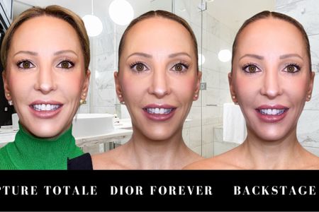 Not sure which is the best Dior foundation for you. This is what Capture Totale, Forever skin glow and backstage foundation look like on. Capture is good for skincare, forever for a luminous finish that would be beautiful for summer and bridal makeup, and backstage for non cakey but full coverage. Full review on my YouTube including how each one wore after a full days wear. I highly recommend using a beauty blender not the Dior foundation brush for the best results.

#LTKfindsunder100 #LTKbeauty #LTKwedding