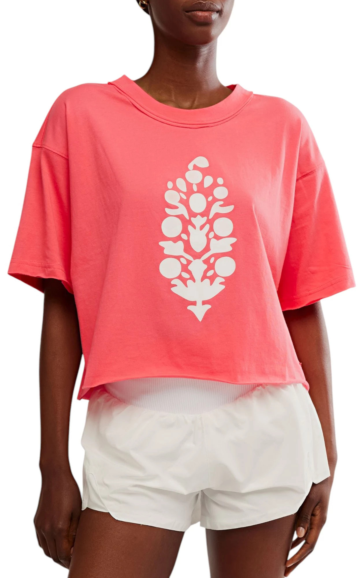 FP Movement Women's Inspire Logo T-Shirt, Small, Hibiscus | DICK'S Sporting Goods