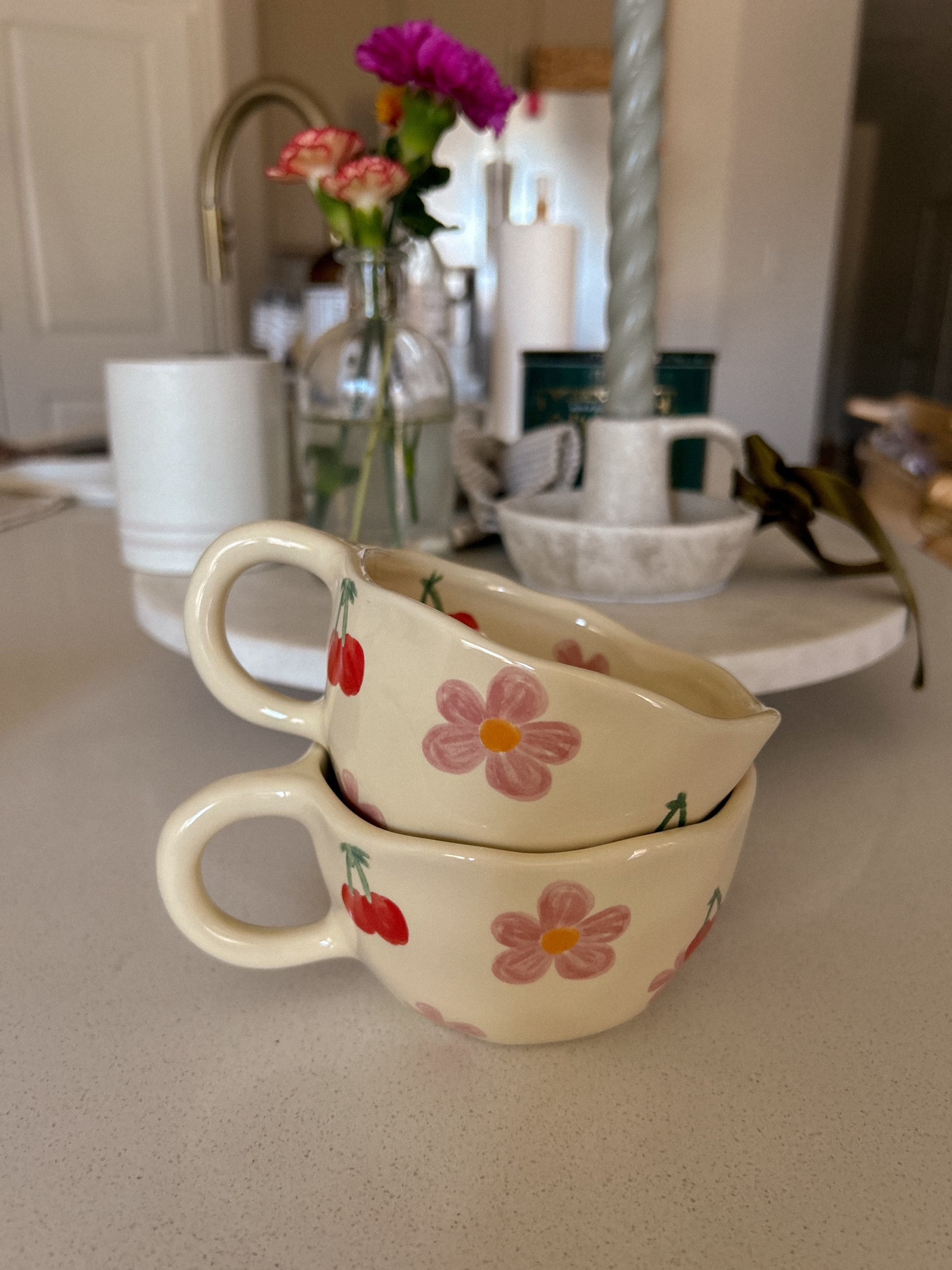 The cutest ceramic mugs🍒🌸

#LTKfindsunder50 #LTKhome