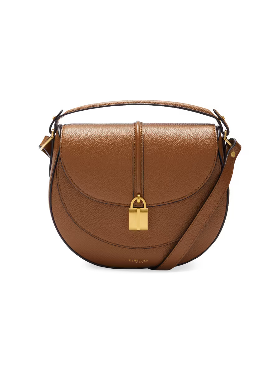 Sienna Saddle Grain Leather Crossbody Bag | Saks Fifth Avenue