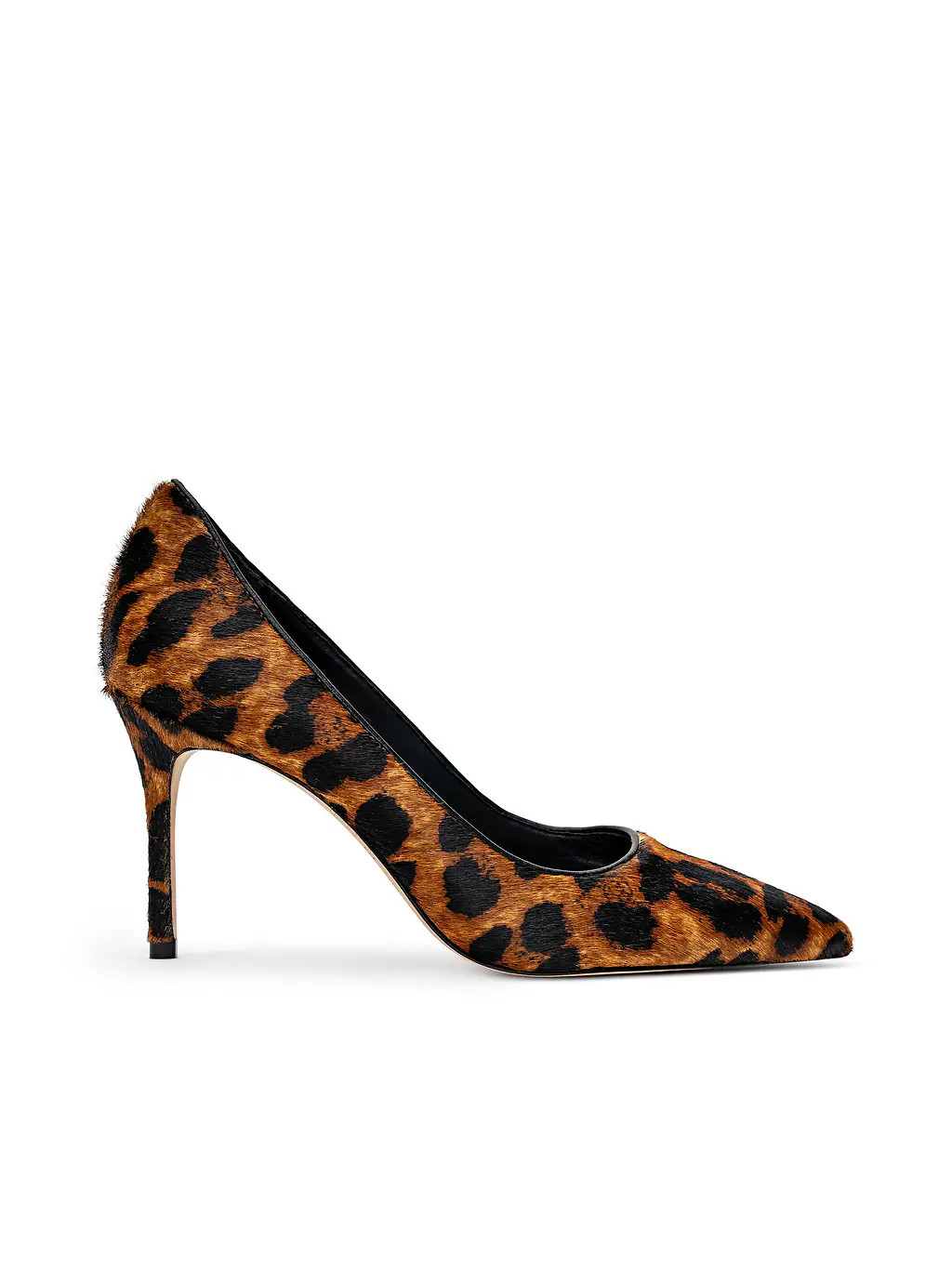Maelle Pump in Leopard Hair Calf | L'AGENCE | L'Agence