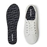 FLAT SOCKS Geometrics No Show Sockless Shoe Liner, No Slipping, No Stinking, Washable Barefoot Sh... | Amazon (US)