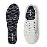 FLAT SOCKS Geometrics No Show Sockless Shoe Liner, No Slipping, No Stinking, Washable Barefoot Sh... | Amazon (US)