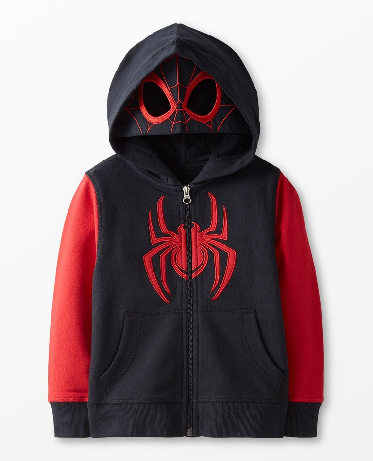 Marvel Miles Morales French Terry Hoodie | Hanna Andersson
