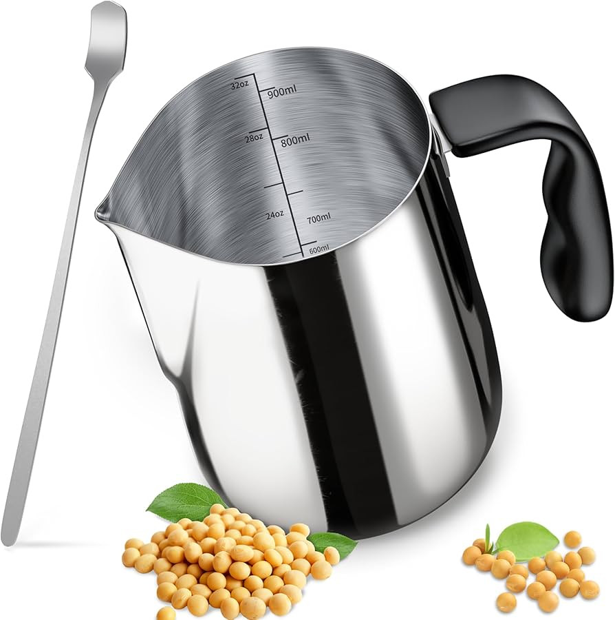 Candle Making Pouring Pot with Stirring Spoon, 32oz Stainless Steel Wax Melting Pot with Heat-Res... | Amazon (US)