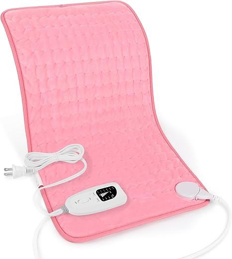 Deepsoon Heating Pad,Electric Heating Pads for Back,Neck,Abdomen,Moist Heating Pad for Shoulder,K... | Amazon (US)