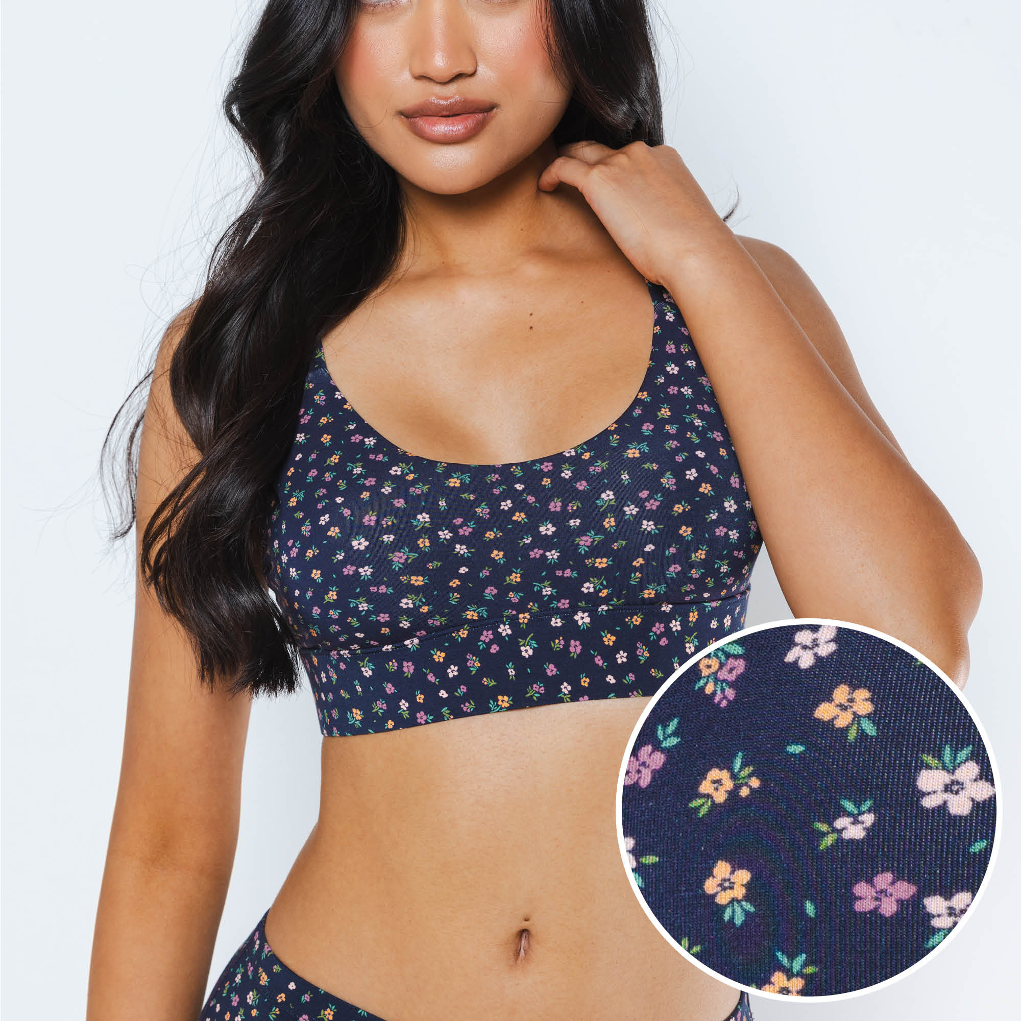 Daisy Print Bralette | Shinesty