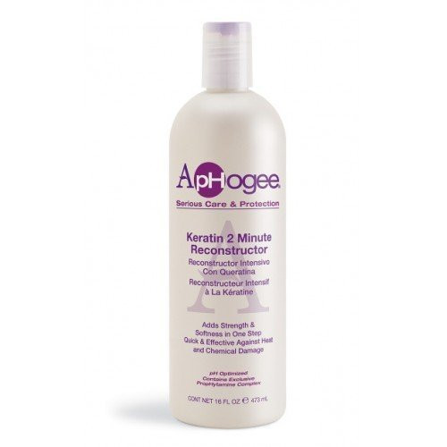 Aphogee Intensive Two Minute Keratin Reconstructor Restores Softness & Elasticity & Repairs Damag... | Amazon (US)