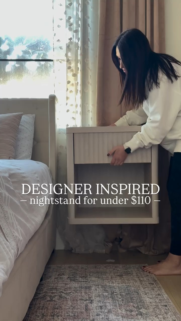 We recently re-organize my daughter’s room and felt like it was time to replace her nightstands. I found these super affordable Lulu and Georgia dupes at Walmart !!! Currently on sale for $105 each -making it a super affordable find ! 
Love the fluted detail and the new color that just compliments my daughter’s room vibe so well ! 
10/10 for me ! What do you think ? 

#affordable #amazonfinds #walmart Walmart find #walmartfinds #walmartdeals #organicmodern #modernmediterranean #homerenovation #homedecor #flutedpanel #flutedaccents

#LTKStyleTip #LTKWatchNow #LTKHome