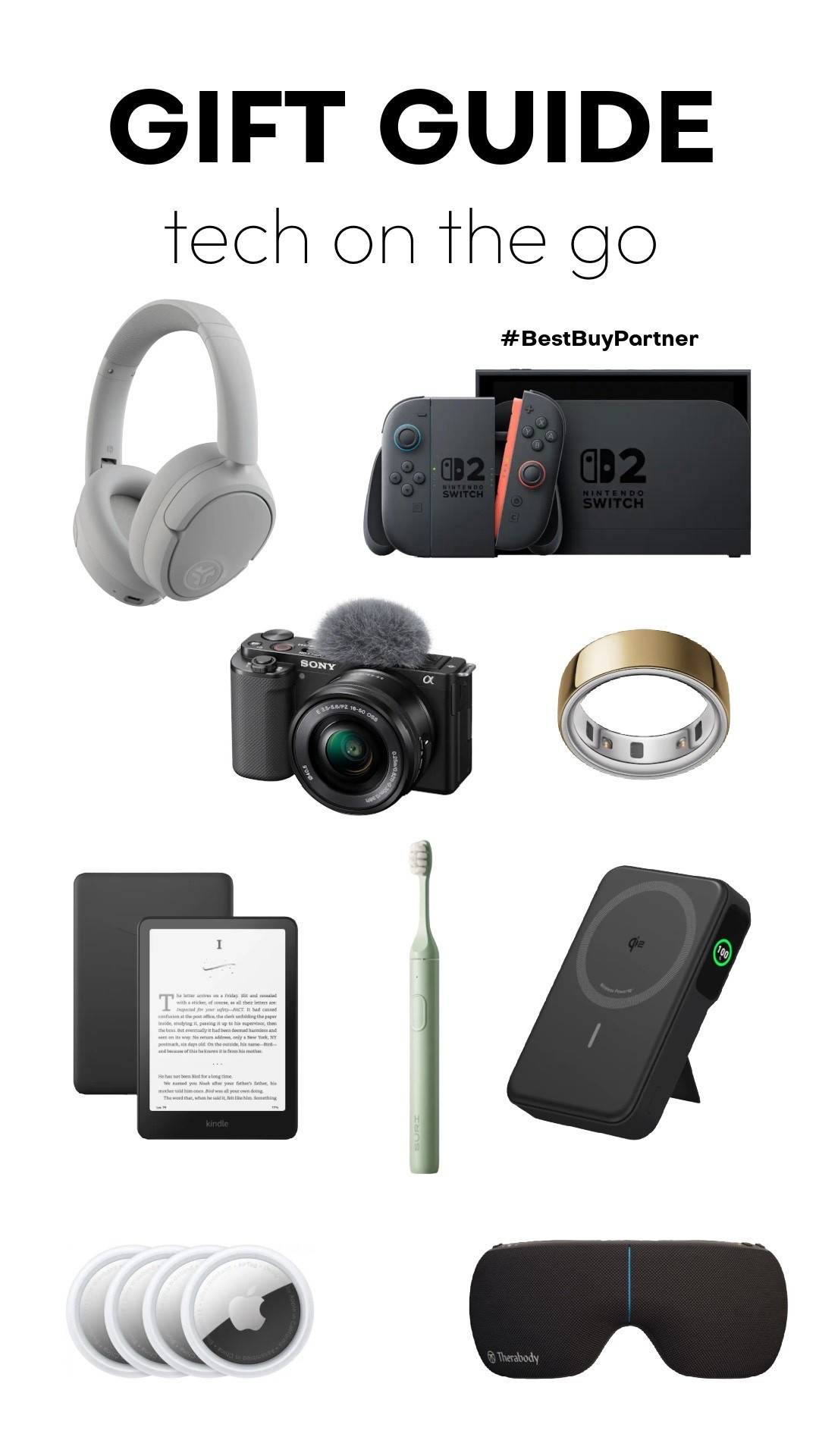 #BestBuyPartner gift guide for tech on the go!! Shop holiday gifts like these and so many more now at @bestbuy!