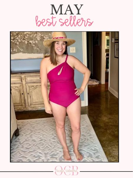 This swimsuit from Target was the #1 best seller from May! 🩱 I love the color and fit. Perfect for moms who want to look cute but still feel comfortable!

#LTKSeasonal #LTKTravel #LTKSwim