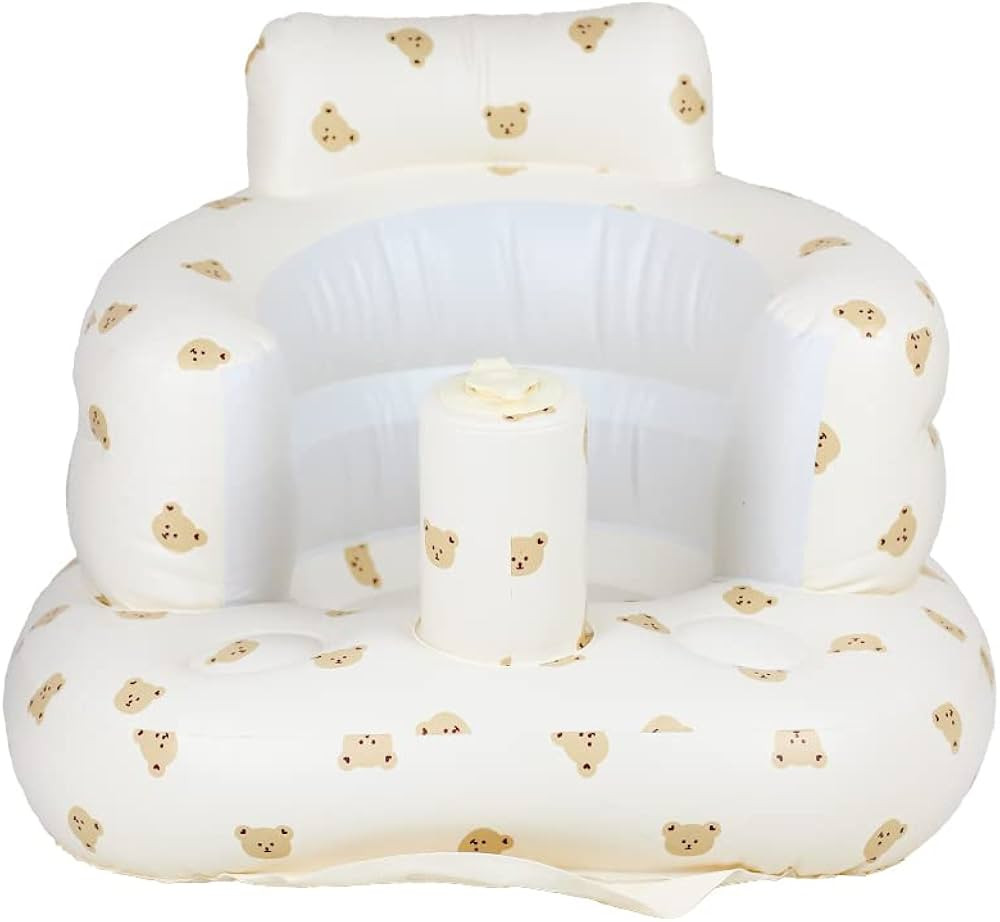 Baby Inflatable Seat for Babies 3 Months and Up, Baby Support Seat Summer Toddler Chair for Sitti... | Amazon (US)