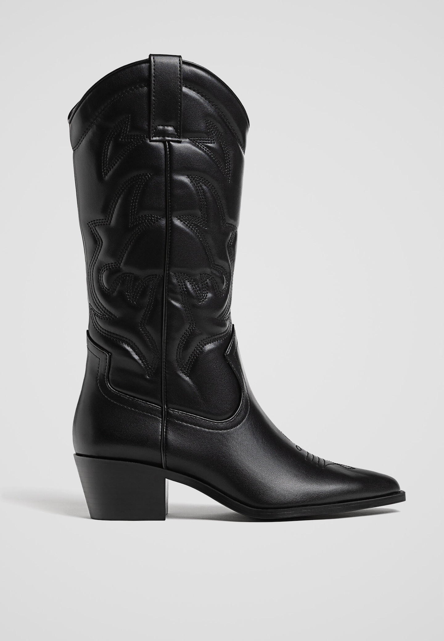 Heeled cowboy boots | Stradivarius (UK)