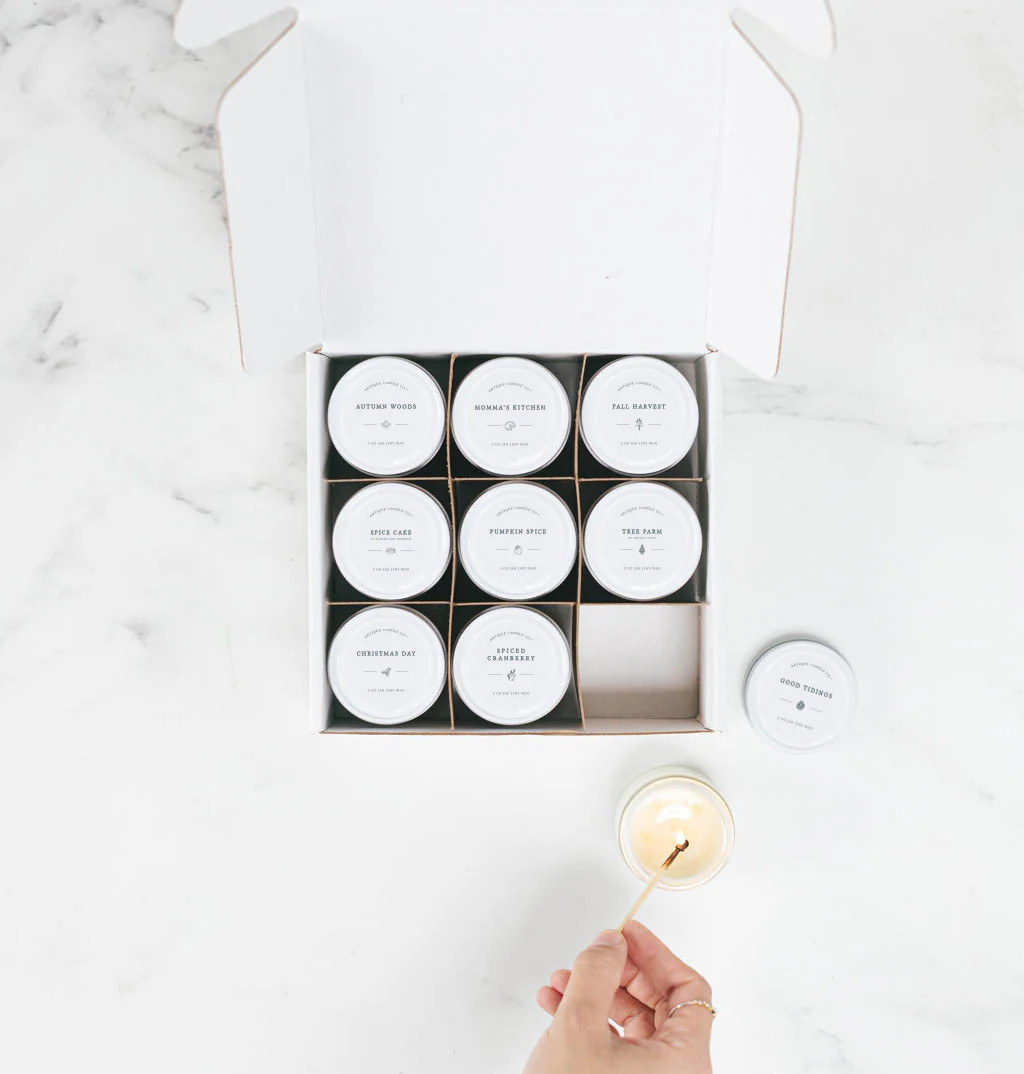 Fall & Christmas Sample Pack | Antique Candle Co.