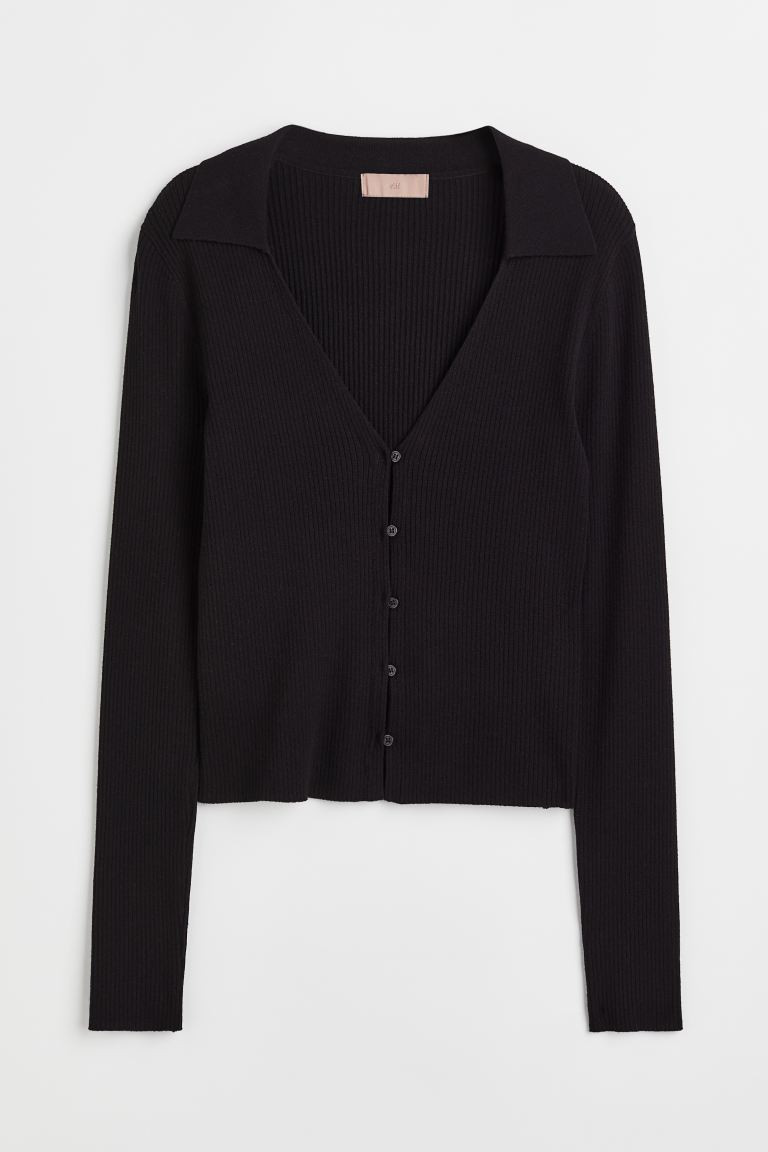 Rib-knit Cardigan | H&M (US + CA)