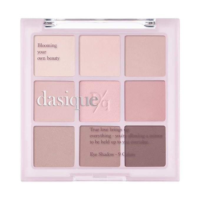 Dasique Shadow Palette #13 Cool Blending l Cruelty-Free l 9 Blendable Shades in Smooth Matte and ... | Amazon (US)