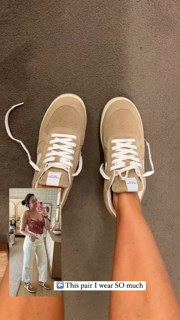 I got these sneakers in orange last year and wear them ALL the time! They are a little pricier but worth it in my opinion because of how comfy they are. + you save almost $90 with the sale! 

#LTKxNSale #LTKVideo #LTKShoeCrush