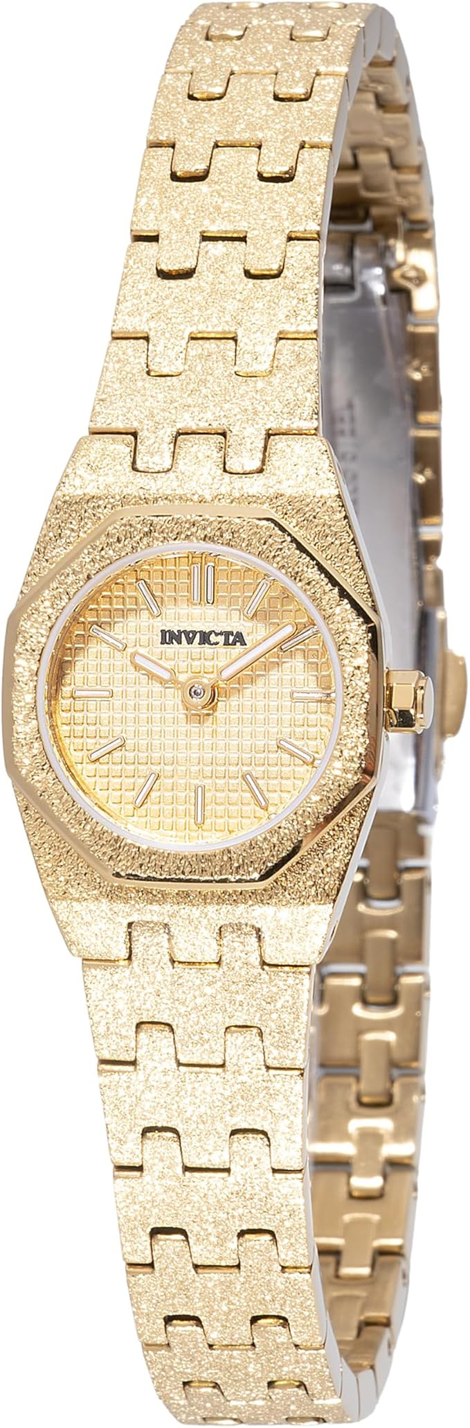 Invicta Mini Lady 19mm Stainless Steel Gold Gold dial VC00 Quartz | Amazon (US)