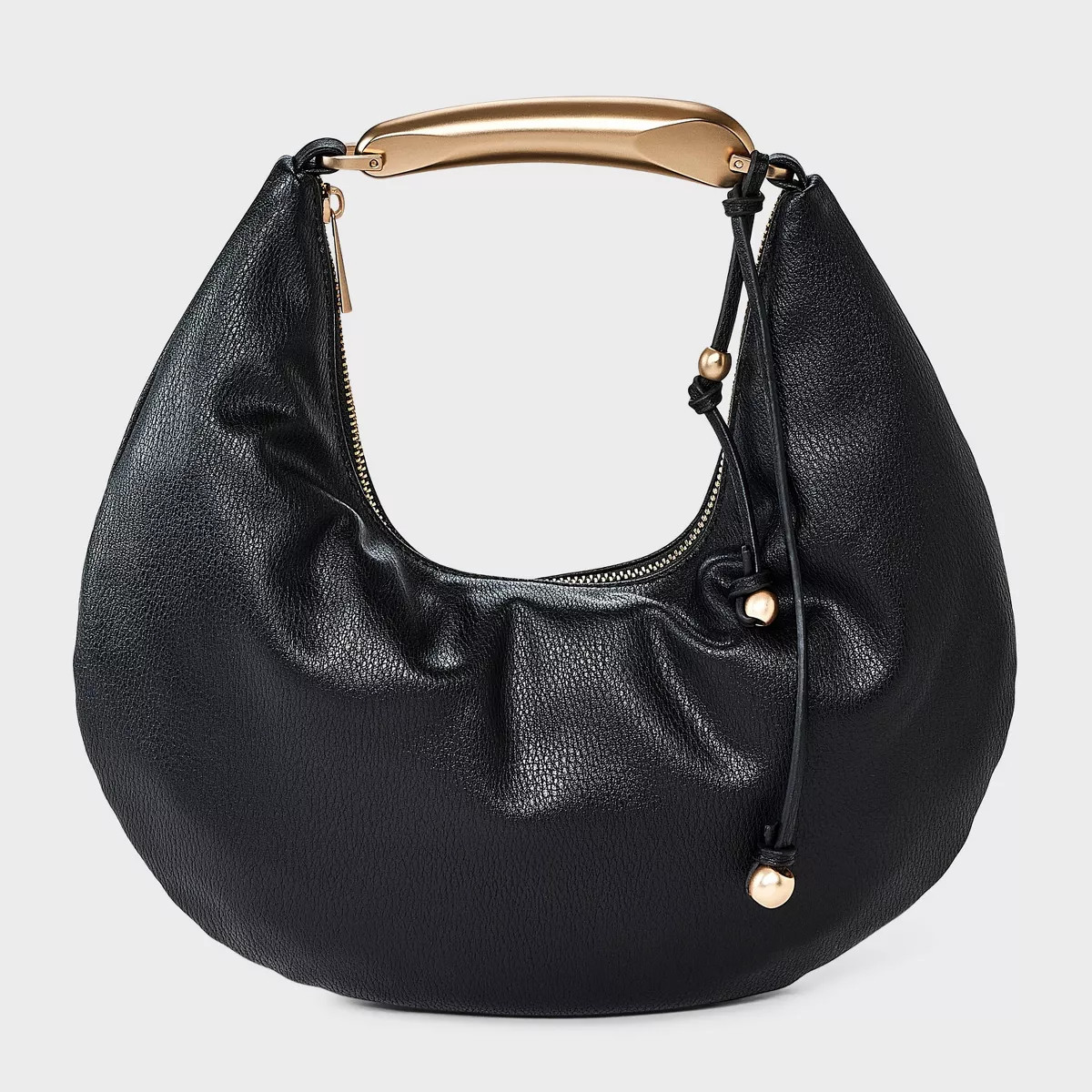 Metal Handle Crescent Handbag - A New Day™ | Target