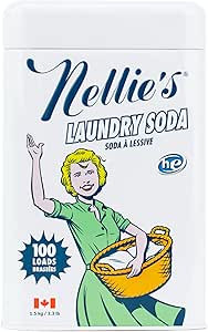 Nellie's Laundry Soda - Concentrated Laundry Detergent Powder - 100 Load - Gentle on Skin and Env... | Amazon (CA)