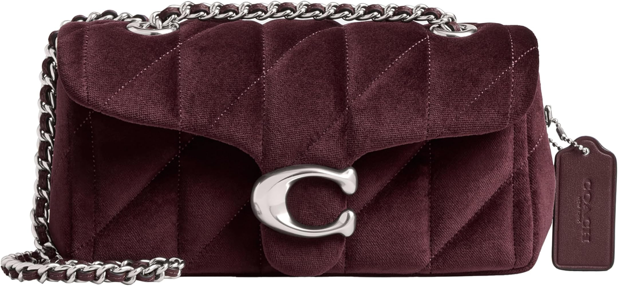 COACH Tabby Shoulder Bag 20, LH/Merlot | Amazon (US)