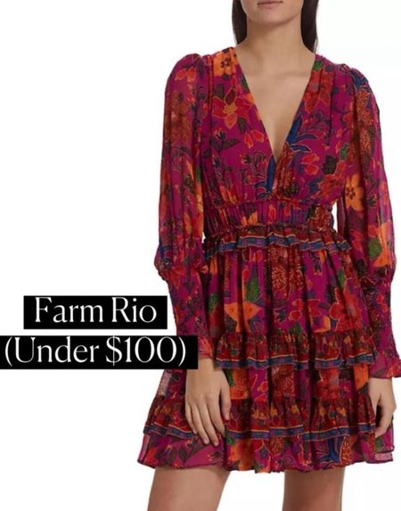 Farm Rio Dress sale 
Resortwear 
Floral Dress 
Spring fashion 
Spring outfits  
#ltkseasonal
#ltkover40
#ltku 
#LTKsalealert #LTKfindsunder100 #LTKtravel