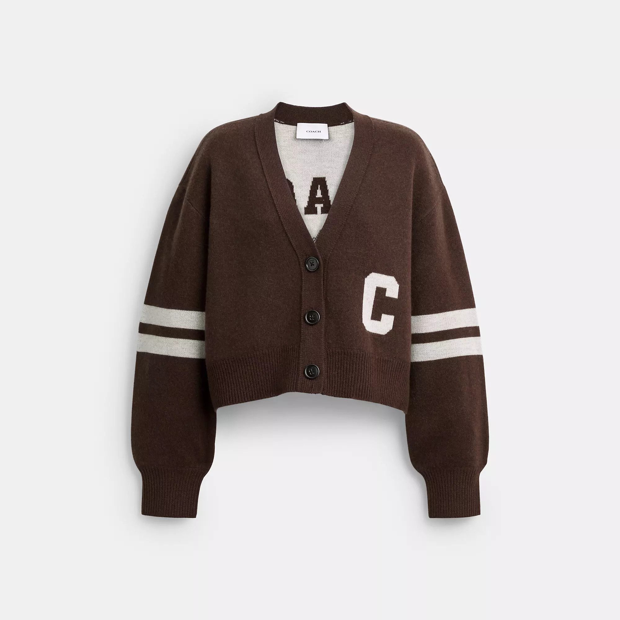 Horse And Carriage Cropped Cardigan | Coach (US)