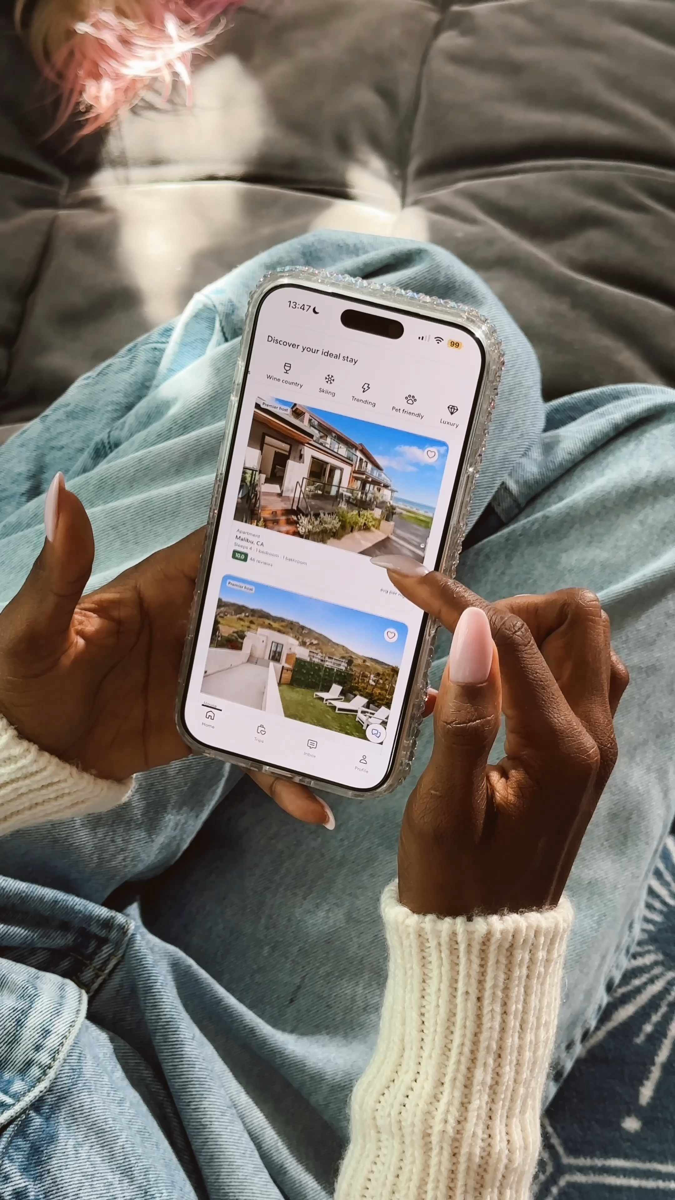 #ad #VrboPartner
Booked. Packed. Gone.
Spontaneity looks good on me especially when it saves me $390.*
Find your next calm, confident escape with @Vrbo’s Black Friday deals.
Average Savings $396. Select homes only. 

 