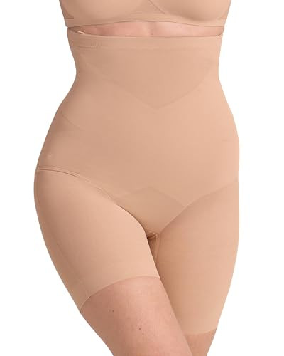HONEYLOVE Shapewear for Women - SuperPower Shorts High Compression - Tummy Control Underwear - Sand - 1X | Amazon (US)
