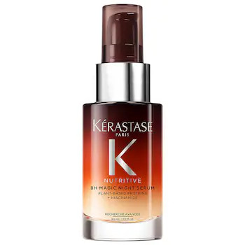 Mini Nutritive 8H Magic Night Serum Hydrating Treatment for Dry Hair | Sephora (US)