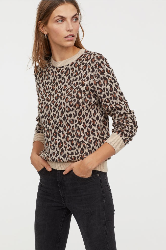 Jacquard-knit Sweater | H&M (US + CA)
