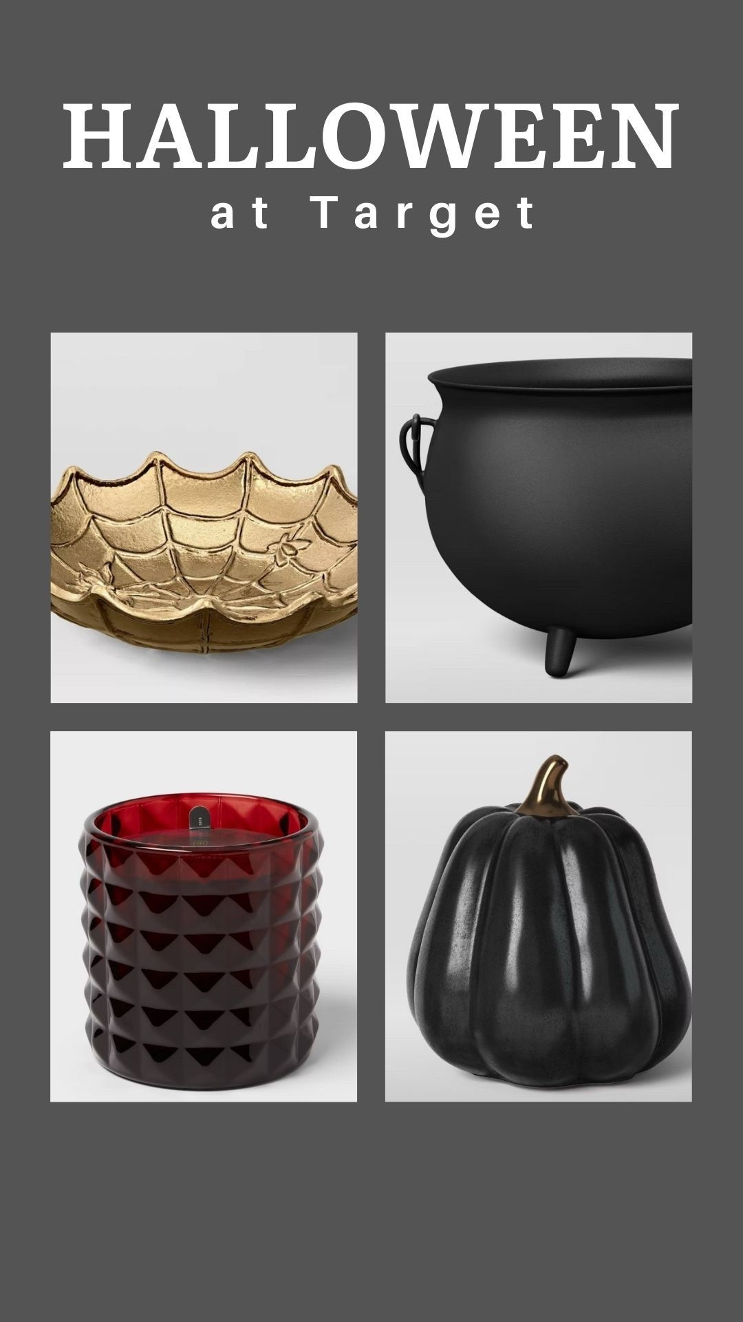 Spooky Halloween finds

Large black cauldron. Black ceramic pumpkin. Spiderweb accent bowl. Glass candle holder.

#LTKHome #LTKSeasonal