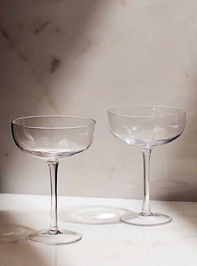 Clear cocktail glassesSet of 2 | Simons