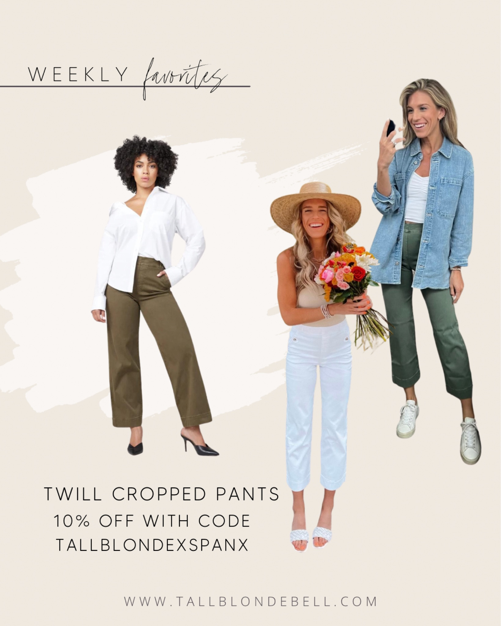 Weekly favorites! 10% off Spanx with code TALLBLONDEXSPANX 

#LTKSale #LTKbump