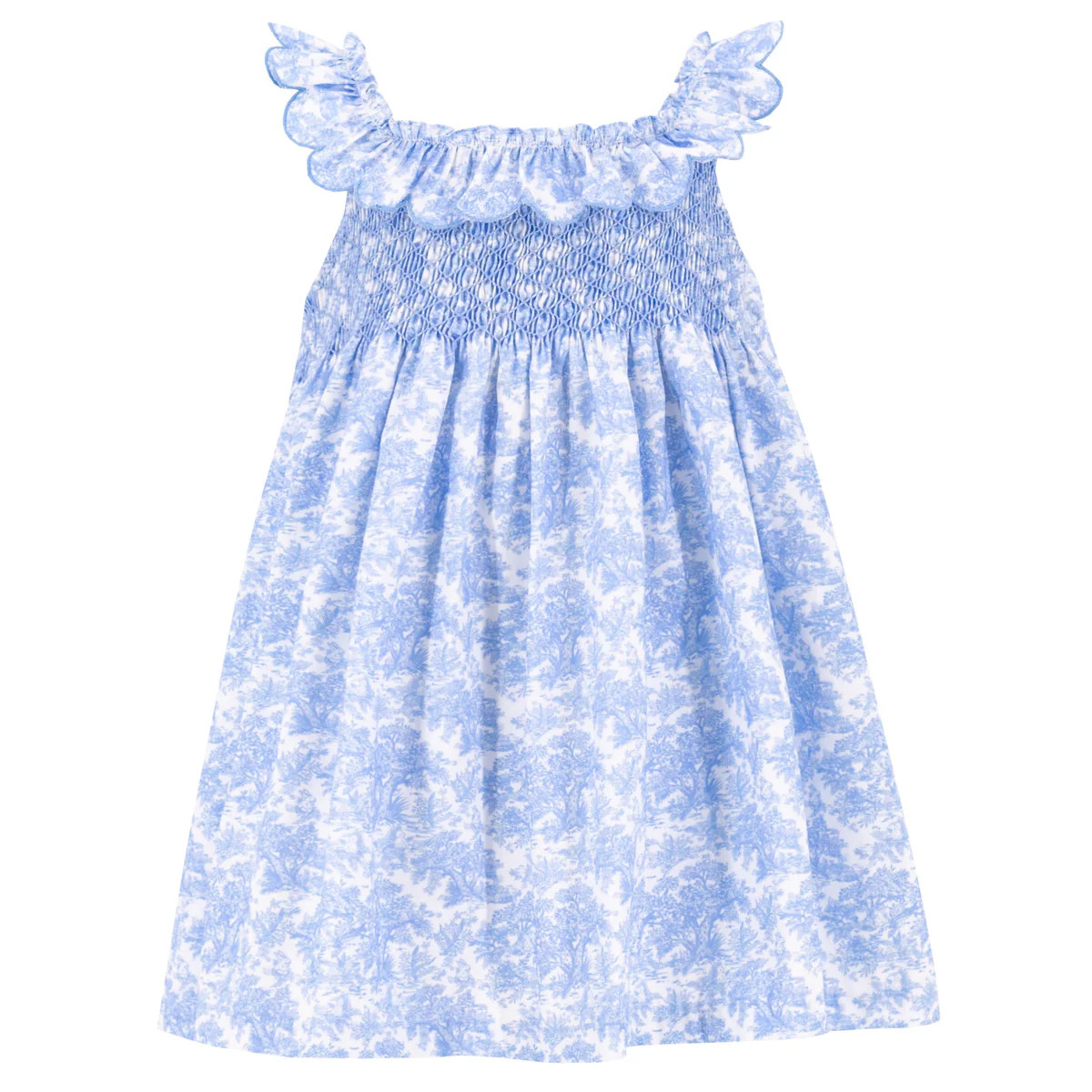 Toile de Easter Girl Dress | Dondolo