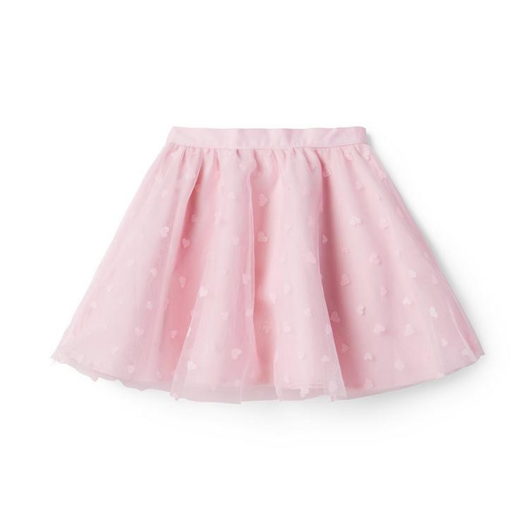 Glitter Heart Tulle Skirt | Janie and Jack