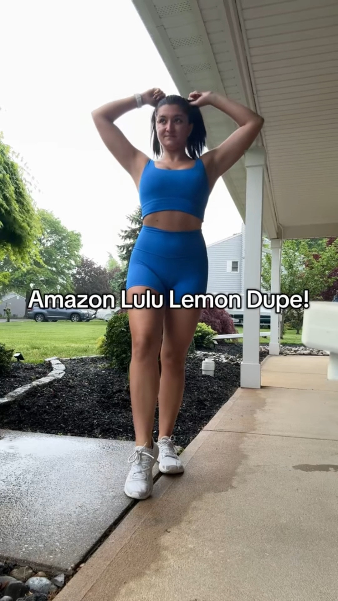 If you’re going to buy workout clothes from Amazon, look no further! 
Lulu lemon quality for a fraction of the price! These are my go to pieces I own them in multiple colors! 
Wearing a small in the shorts and top. I prefer the 4 inch shorts but they also come in 6 inch!

#LTKFindsUnder50 #LTKfitnessgoals #LTKActive