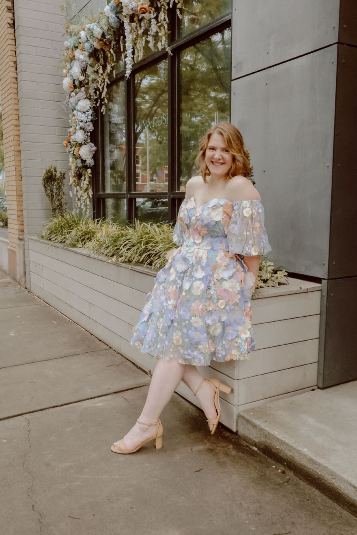 AW Bridal has so many great dresses to choose from! Their selection has bridal dresses, bridesmaids dress, mother of the bride dresses, and so much more! This cute floral dress is too cute for a formal event or even for a fun date night on the town! Use Layne10 for 10% off!  #gifted 

#LTKWedding #LTKPlusSize #LTKParties